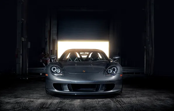 Porsche, front, Porsche Carrera GT