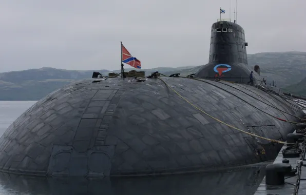 Submarine, Navy, underwater, cruiser, atomic, rocket, Severstal