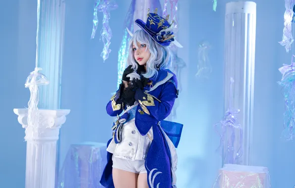 Costume, Asian, cutie, cosplay, asian, lol, beautiful girl, cutie