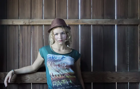 Look, portrait, girl