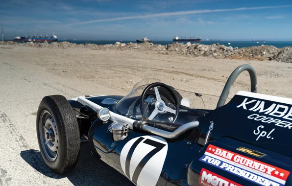 Cooper, Ships, The wheel, Formula 1, Classic car, 1961, Sports car, Cockpit