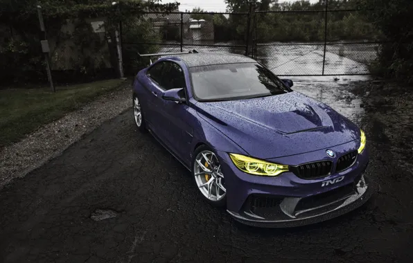 BMW, IND, Purple, M4, M4 Coupe