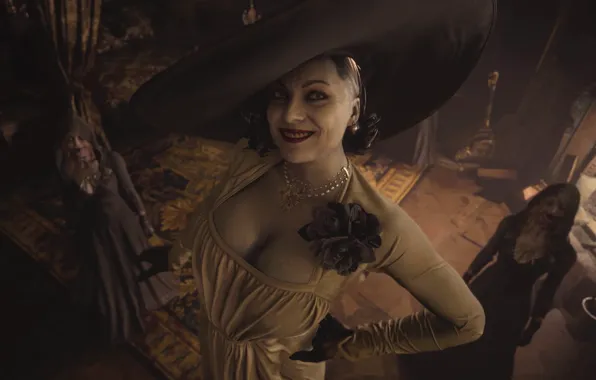 Capcom, Resident Evil Village, Alsina, Lady Dimitrescu
