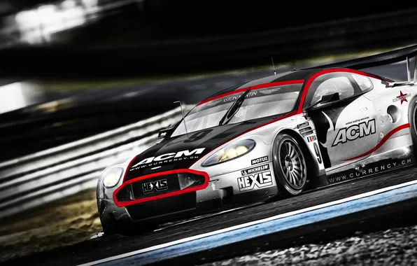 Race, speed, Aston martin, track, dbr9