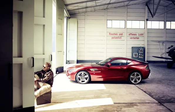 Hangar, male, BMW Zagato, Coupe Concept