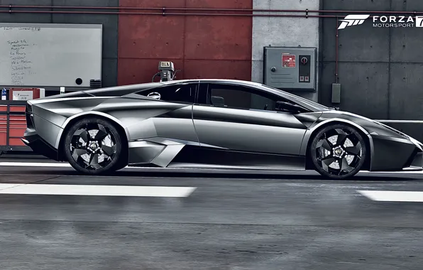 HDR, Lamborghini, Reventon, Game, FM7, UHD, Forza Motorsport 7, Xbox One X