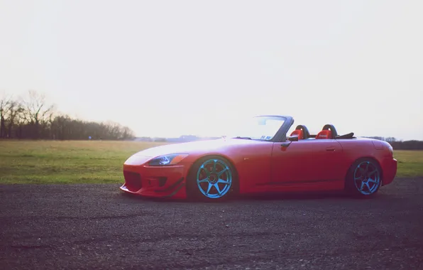 Picture honda, red, s2000