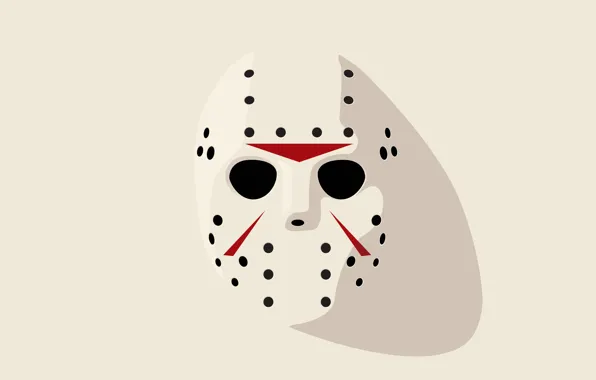 Picture Friday 13th, Hockey mask, Jason