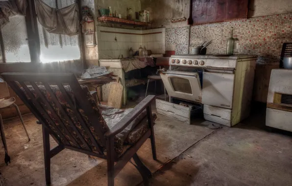 Picture furniture, window, kitchen