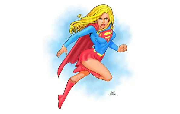 Picture art, comics, supergirl, dc universe, Kara Zor-El