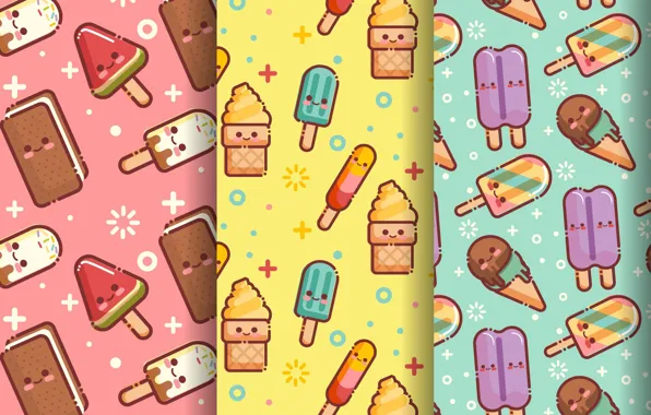 Background, texture, ice cream, ice cream