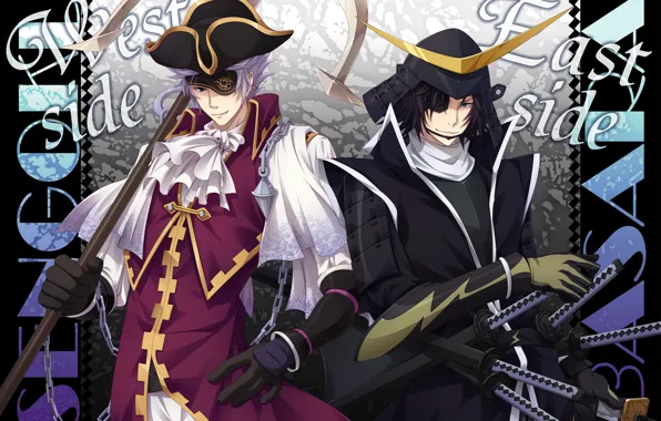 Weapons, chain, guys, Sengoku Basara, The Era Of Unrest