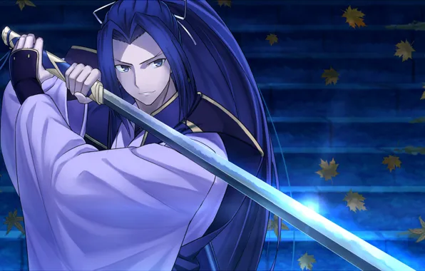 Sword, samurai, guy, Fate stay night, Fate / Stay Night