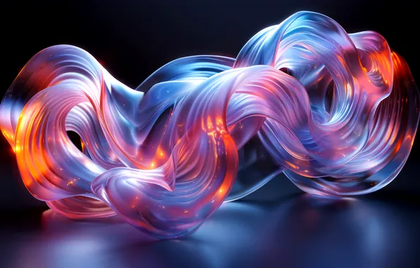 Chrome, sculpture, abstaction