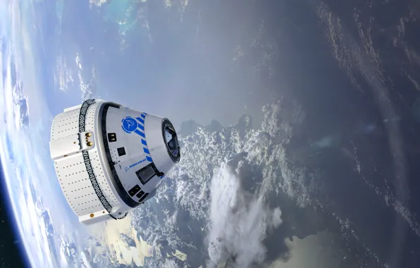 Earth, Boeing, NASA, Boeing, NASA, Spaceship, Spacecraft, Boeing CST-100 Starliner