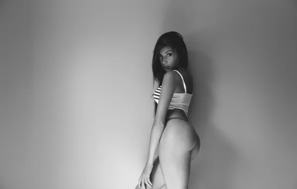 Ass, ass, look, girl, face, hair, body, figure
