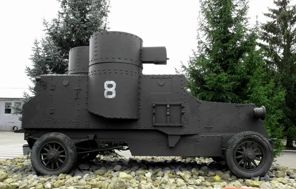 Picture Austin, British, the first world war, MK IV, armored car
