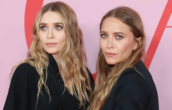 Look, pose, two, sisters, hair, actress, look, singer