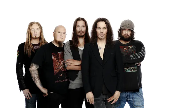 Group, rock, HIM, Ville Valo, Finland, Mika Karppinen, Mikko Paananen, Mikko Lindström