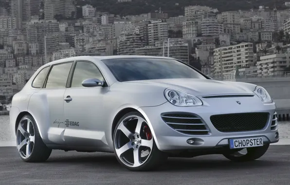 Rinspeed, Porsche Cayenne, Design, Silver, Chopster, EDAG