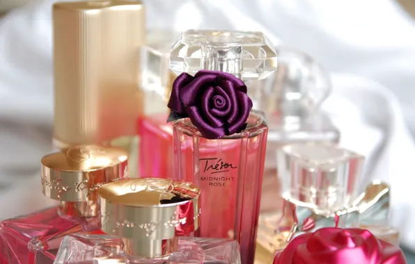 Perfume, decoration, perfume, bottles