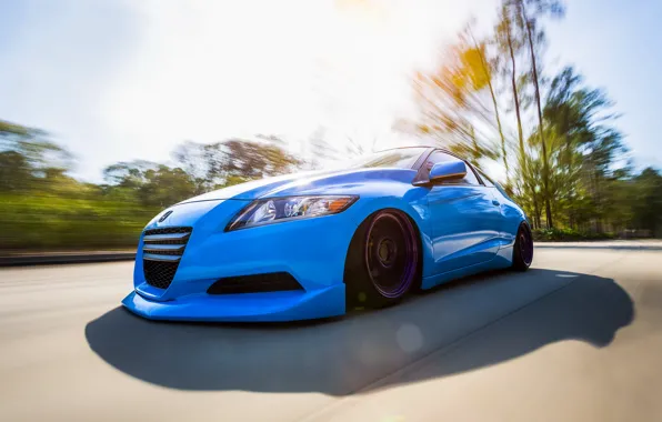 Picture car, in motion, Honda, tuning, rechange, honda cr-z