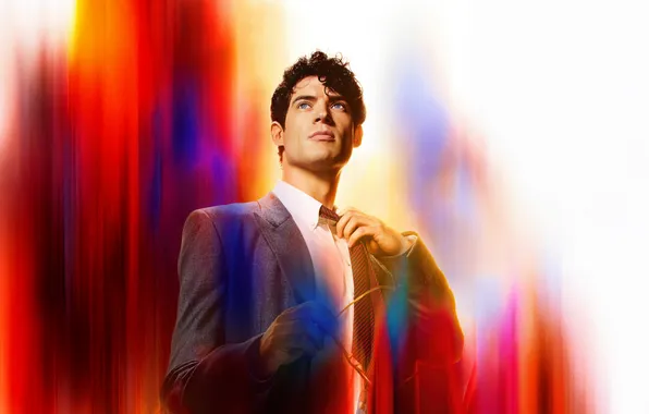 Background, fiction, glasses, costume, tie, Superman, jacket, action