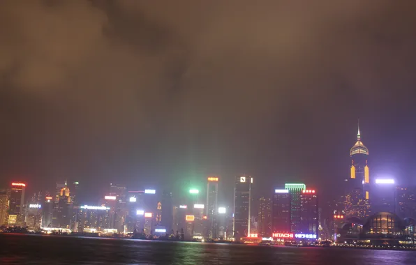 Night, the city, Korea, Seoul