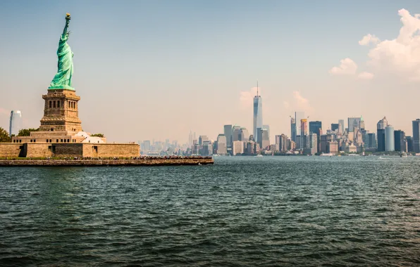 Picture New York, Statue of Liberty, Metropolis