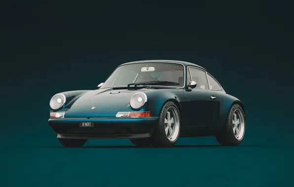 Auto, Minimalism, 911, Porsche, Retro, Machine, Style, Car