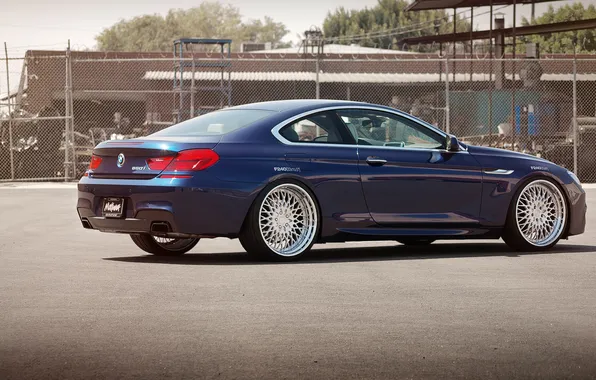 Picture BMW, blue, tuning, coupe, 650i, F13