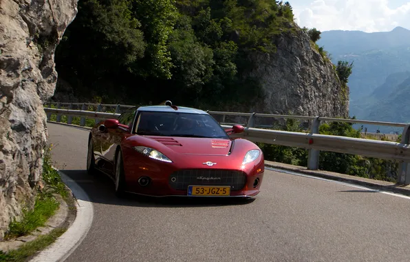 Picture road, auto, supercar, Spyker, spiker, C8 Aileron
