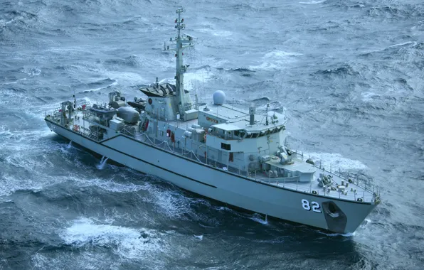 Australia, minesweeper, HMAS Huon