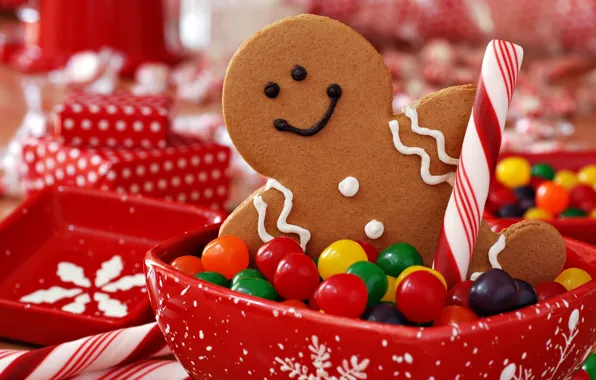 Picture holiday, cookies, Christmas, candy, sweets, New year, cookie, Christmas