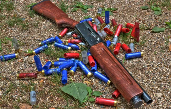 Weapons, weapon, shotgun, Shotgun, Remington, Remington, Model 11, Bleed