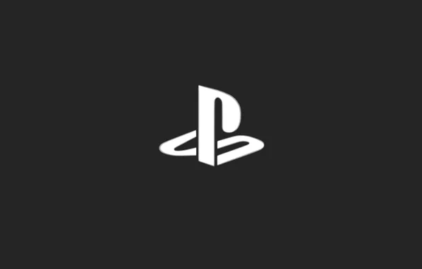 Grey, Background, Logo, Playstation, Sony Playstation, Console