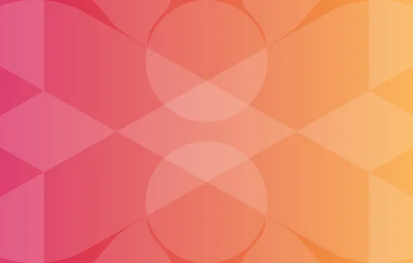 Vector, Abstraction, Gradient, Orange background