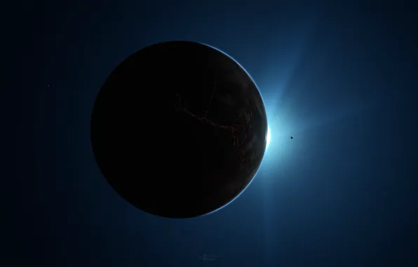 Stars, Planet, Space, Planet, Fantasy, Planets, Art, Stars
