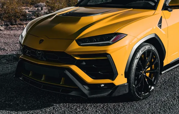 Picture Lamborghini, Yellow, SUV, Urus, VAG