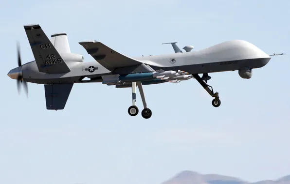 Reaper, MQ-9, General Atomics Aeronautical Systems, GBU-12 Paveway II, reconnaissance and strike UAVs, guided bomb …