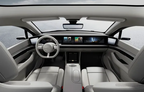 Concept, Sony, exterior, Vision-S