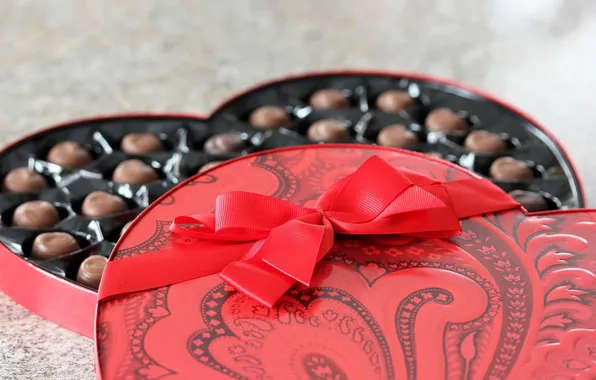 Background, box, candy