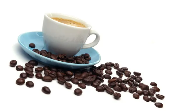 Picture coffee, grain, mug, espresso