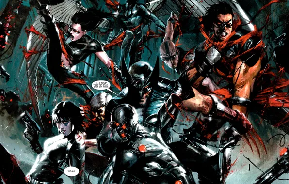 X-men, X men, game., x-force