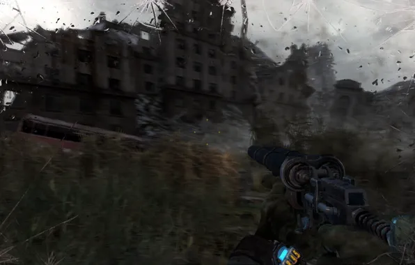 House, game, metro, hero, metro 2033, metro 2033, destroyed, main
