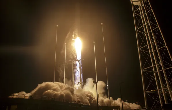 Space, start, Antares Rocket