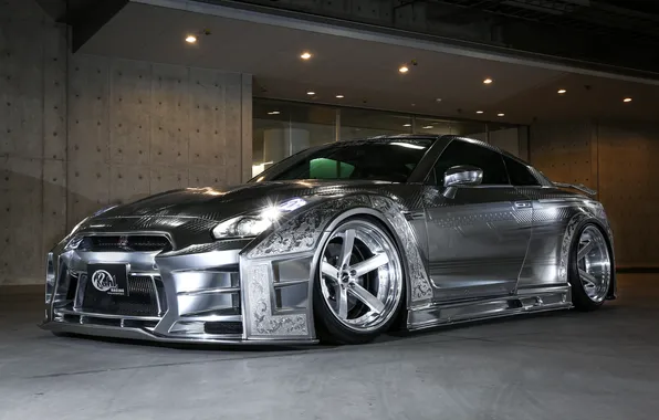 Nissan, sports car, GTR, Nissan GTR, sports car, 2015, Kuhl Racing Project