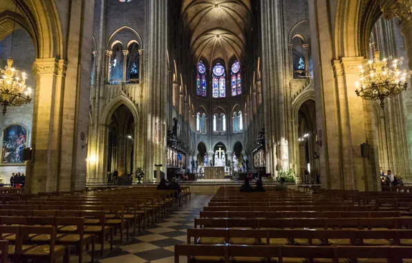 France, Paris, bench, the nave, In The Heart Of Paris Bogomateri