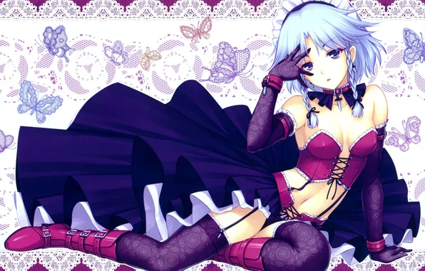 Girl, headdress, Highres