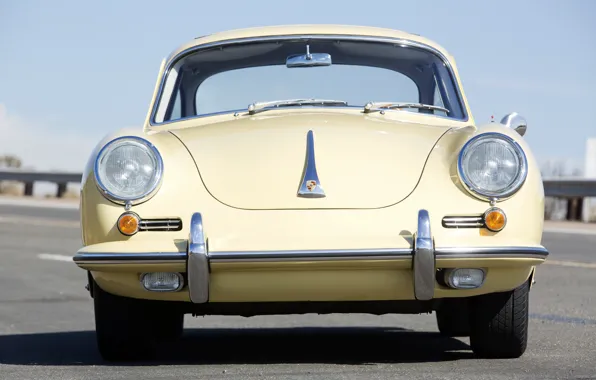 Porsche, front, 1964, 356, Porsche 356 SC Coupe